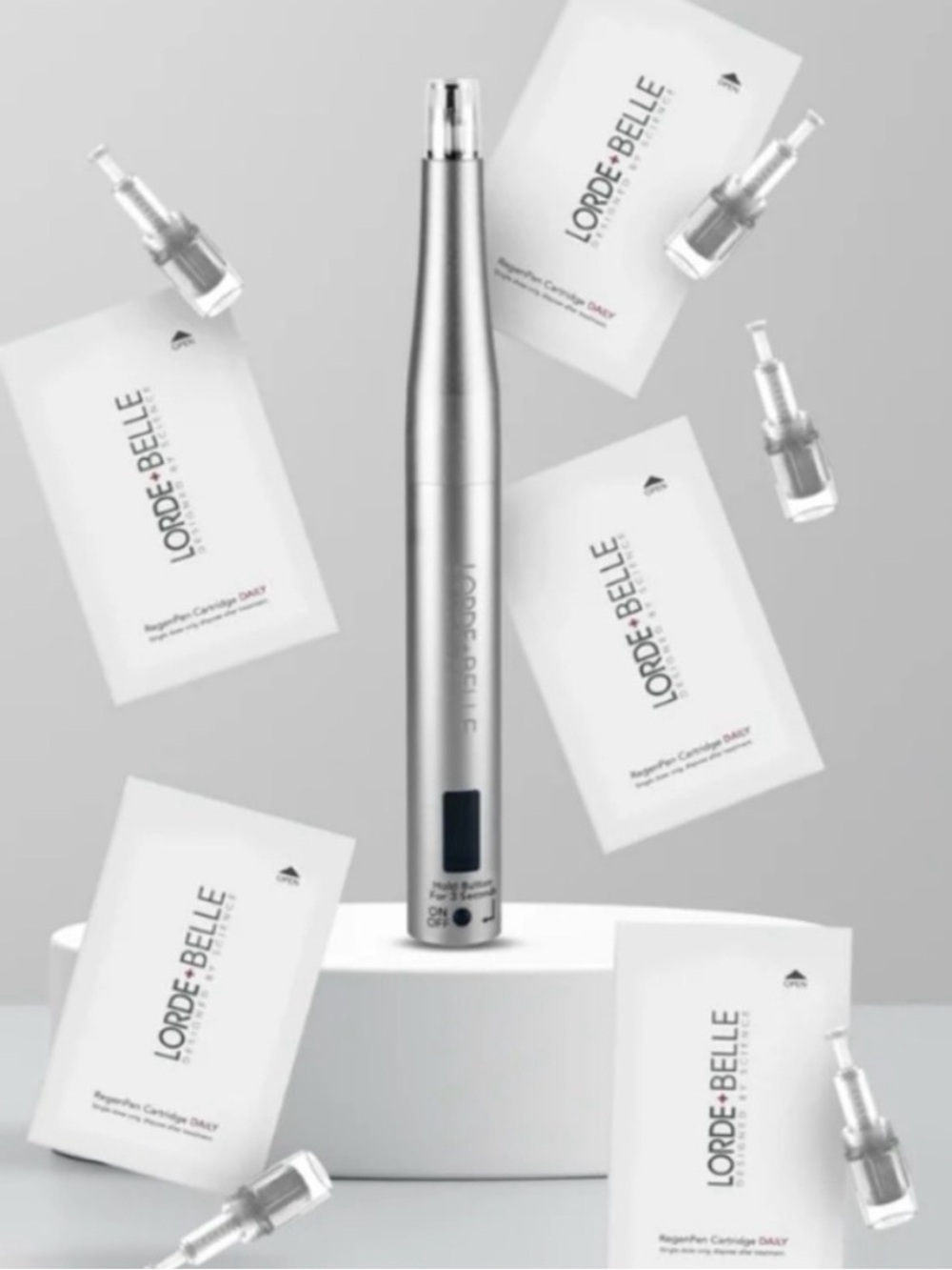 Lorde Belle Silver Micro-Needling Pen - Precision Skincare